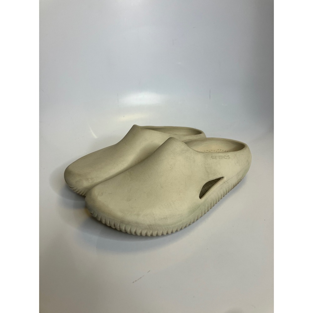 Crocs Mellow Recovery Clogs Unisex M6 W8 Bone White Good Slip On Comfort